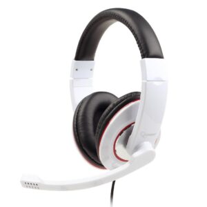 HEADSET STEREO WHITE/MHS-001-GW GEMBIRD