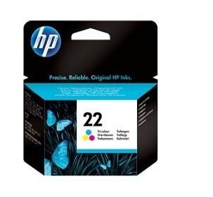 INK CARTRIDGE COLOR NO.22/5ML C9352AE HP