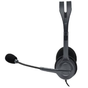 HEADSET STEREO H111/GREY 981-000593 LOGITECH