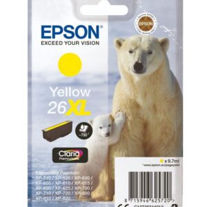 INK CARTRIDGE YELLOW 26XL/C13T26344010 EPSON